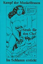 Kampf der Muskelfrauen - Strafe fuer den Chef - Im Schlamm erstickt