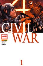 Civil War Heft 1 (von 7) mit Figur
