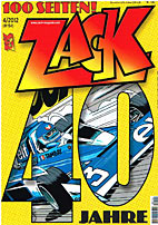 Zack 154 - Jubilaeumsausgabe 40 Jahre Zack (April 2012)