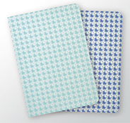 Skizzenhefte Set Foliate 11 (tuerkis & blau - PA-RF0411)