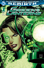 Green Lanterns Paperback *Variant* (Rebirth) 1: Planet der Zorns
