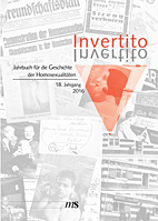 Invertito 18. Jahrgang 2016 - Jahrbuch fuer die Geschichte der Homosexualitaeten