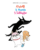 1 Wolf, 2 Hunde, 3 Schluepfer