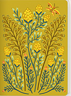 Notizheft Alma's Garden - gelb - (PA-RF1301)