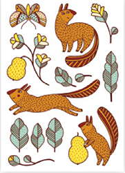 Tattoos - Garden Visitors 1 (10er Set) - TA-RF0101