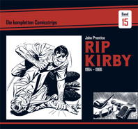 Rip Kirby 15: Die kompletten Comicstrips 1964 - 1966