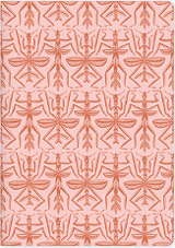 Skizzenheft Mantids - Muster koralle-rosa (PA-RF5101)