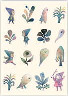 Postkarte PK-MFS0502 (10er Set) - Matthew Forsythe Set 7