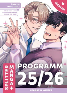 Splitter Manga+ Katalog Herbst / Winter 2025 / 2026