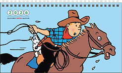 Tim & Struppi Tischkalender 2026 / Tintin Calendrier 2026