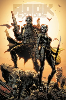 Rook Exodus - Hardcover (Cover Rook und Dire Wolf)