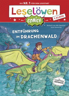 Leseloewen Comics 1.Klasse - Entfuehrung im Drachenwald