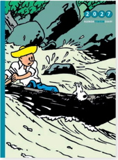 Tim & Struppi Agenda 2027 / Tintin Diary 2027 (Agenda gross)