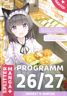 Splitter Manga+ Katalog Herbst / Winter 2026 / 2027