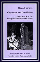 Gespenster und Geschlechter - Homoerotik in der europaeischen Schauerliteratur